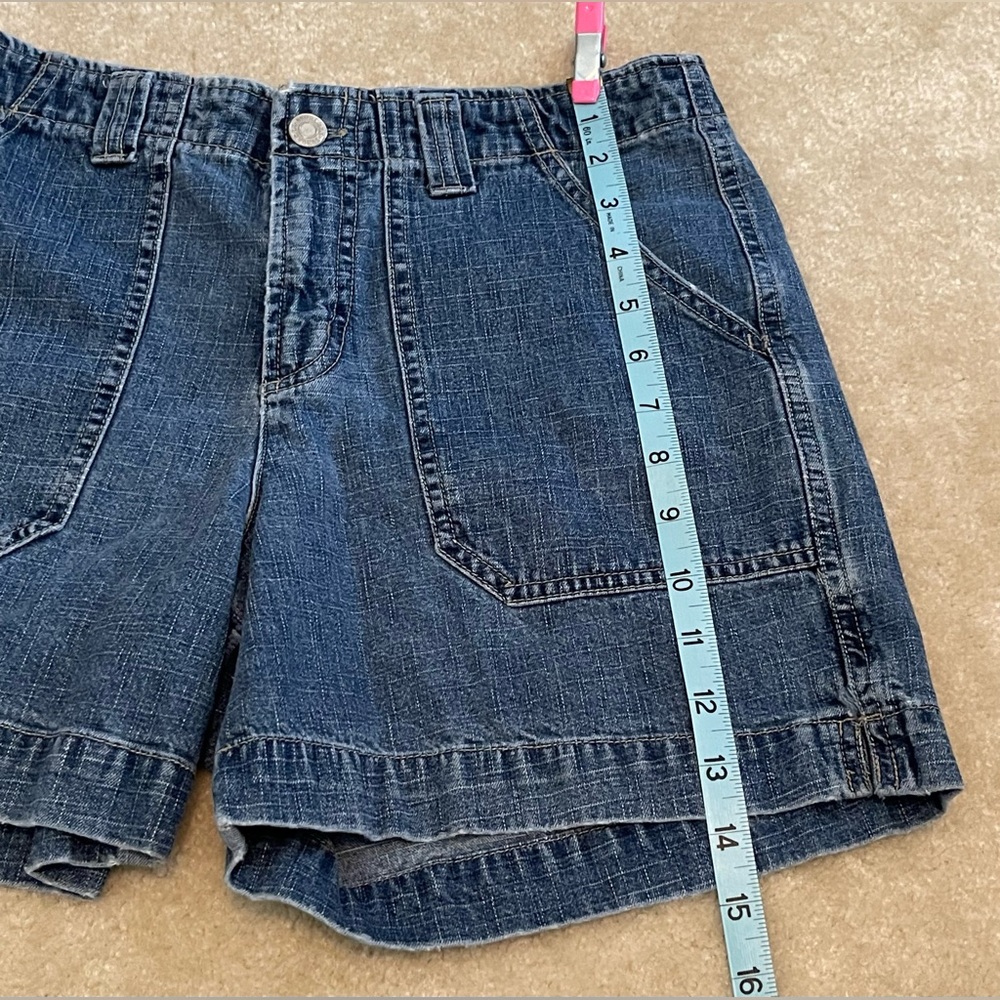 Essentials Style Blue Jean Shorts - Size 6 - image 3